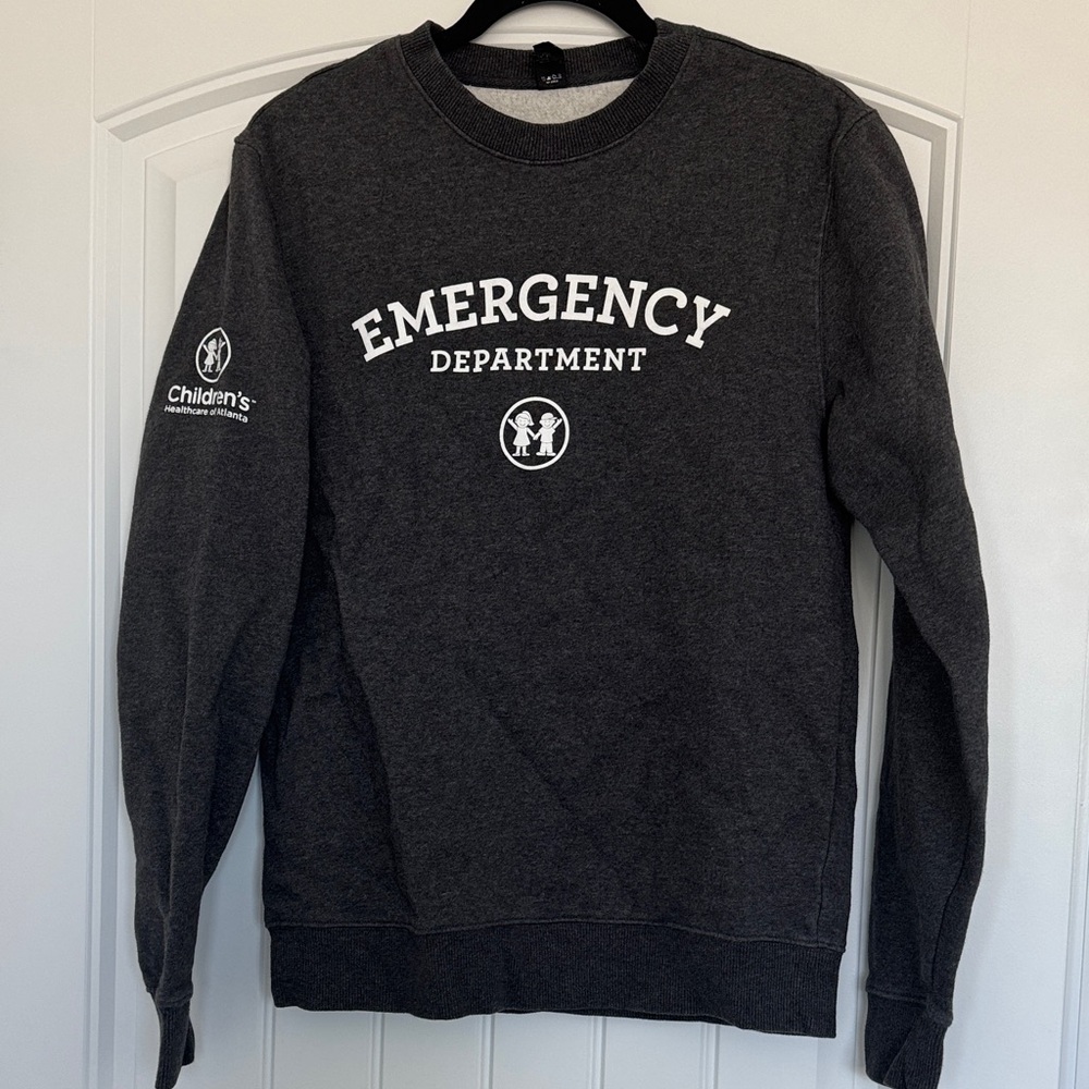 CHOA Emergency Department Gray Sweatshirt